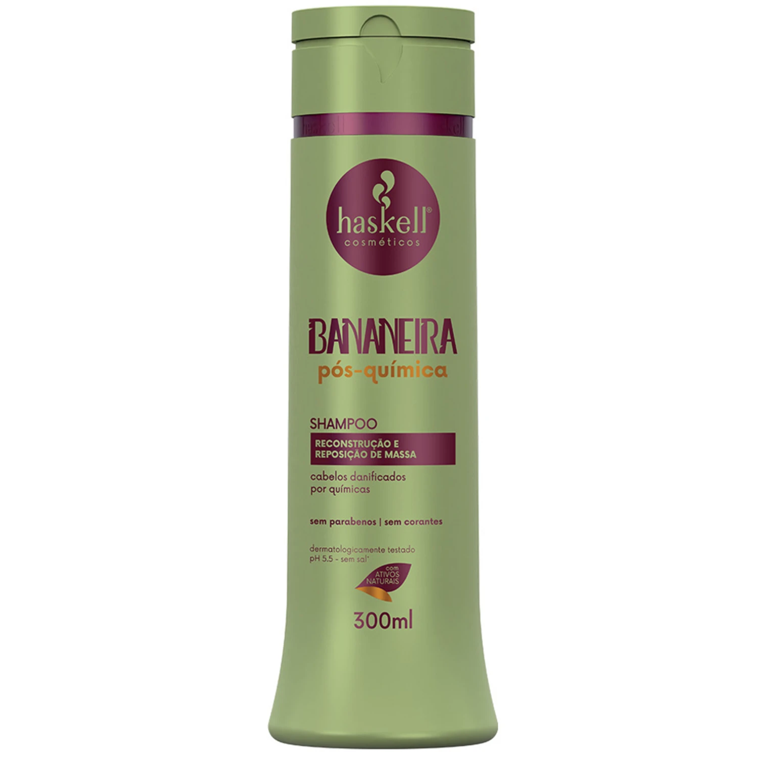 Shampoo Pós-Química Haskell Bananeira 300ml