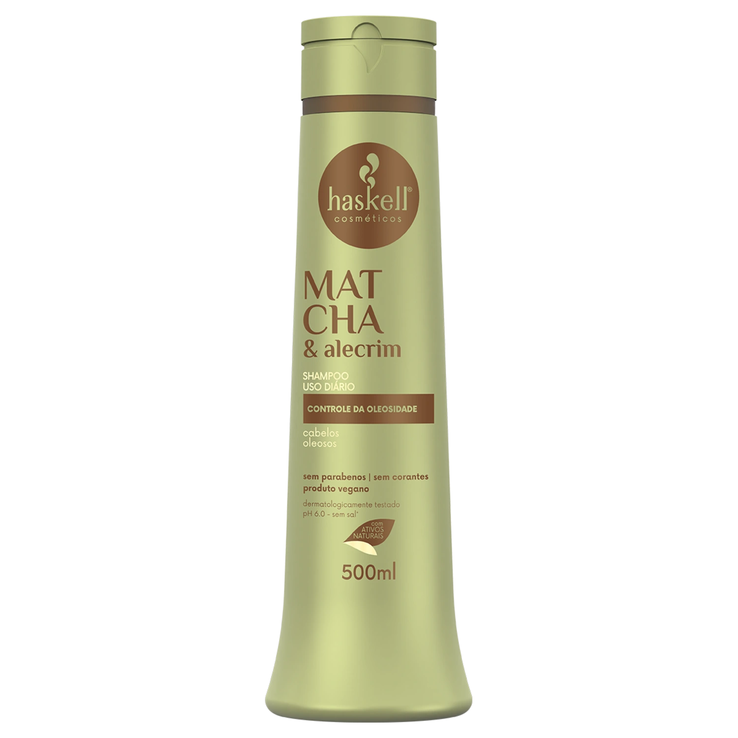 Shampoo Haskell Matcha & Alecrim Controle da Oleosidade 500ml