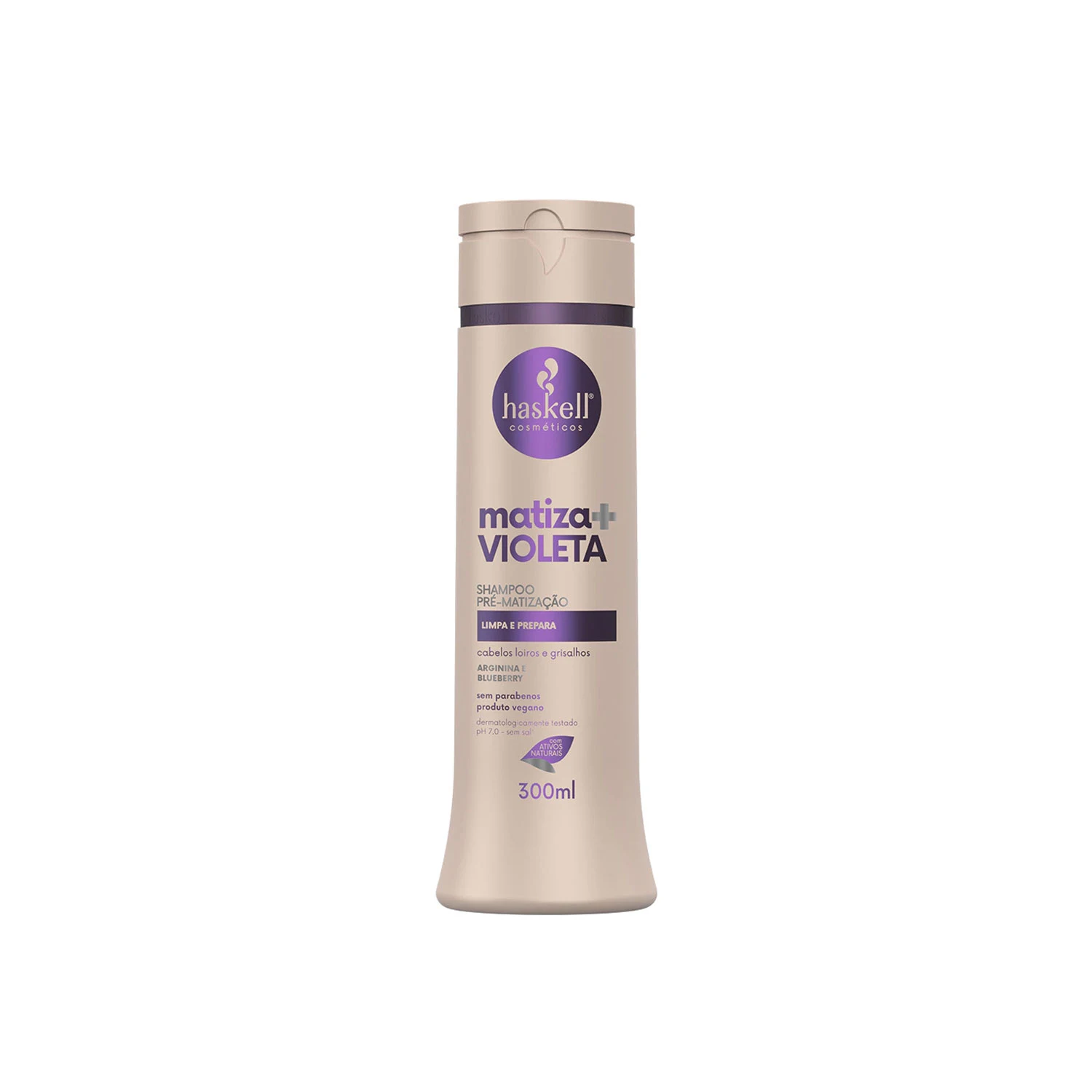 Shampoo Matizador Haskell Matiza+ Violeta 300ml