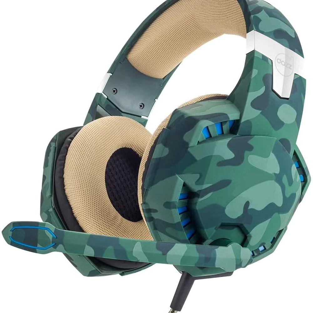 Headset Gamer Dazz Special Forces Colors Series Jungle com Fio Camuflado