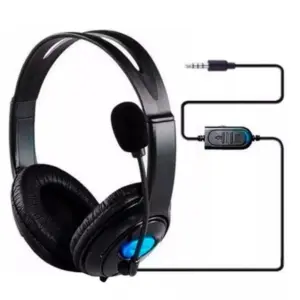 Headset Gamer com Microfone para PS4 Xbox One