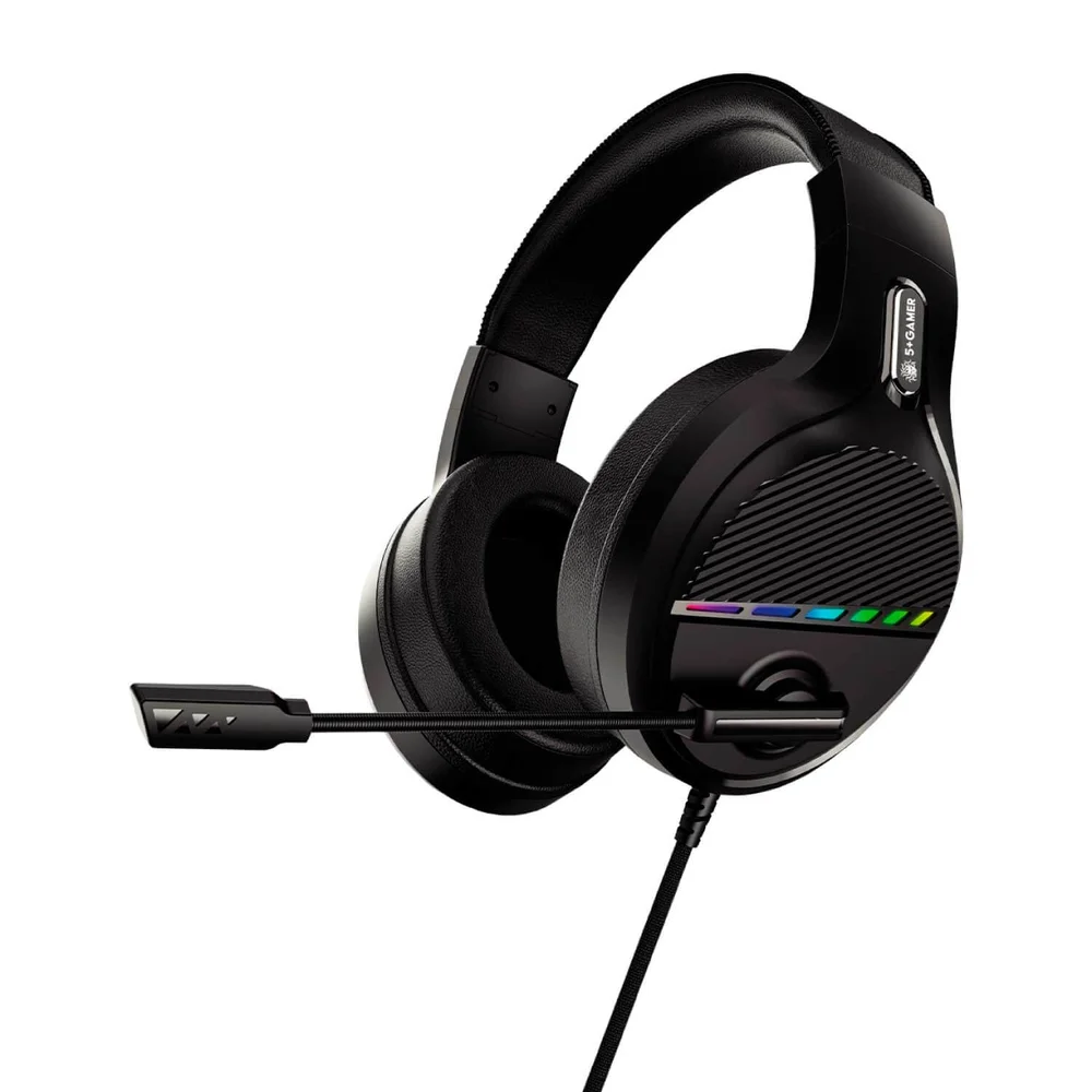 Headset Gamer 5s Y5-1000 USB P2 para PS3 PS4 Xbox PC