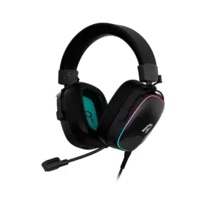 Headset Gamer Aplus Atis com RGB e Microfone Removível USB e P3 Preto AH200 Headset Gamer Aplus Atis com RGB e Microfone Removível USB e P3 Preto AH200