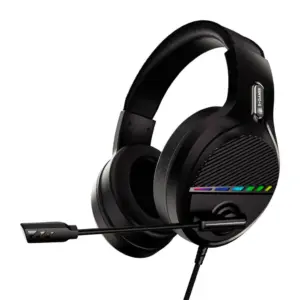 Headset Gamer 5+ com Fio 7.1 LED RGB Microfone Cabo USB 2 Metros Headset Gamer 5+ com Fio 7.1 LED RGB Microfone Cabo USB 2 Metros