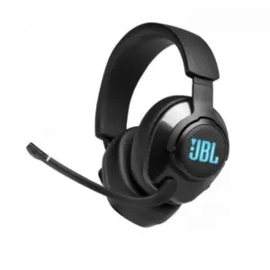 Headset Gamer JBL Quantum 400 com Fio Drivers 50mm USB P3 RGB Preto