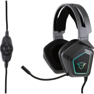 Headset Gamer Trust Blizz com Fio RGB 7.1 Surround USB GXT 450 Headset Gamer Trust Blizz com Fio RGB 7.1 Surround USB GXT 450