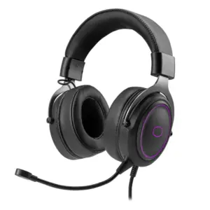 Headset Gamer Cooler Master com Controle de Volume e Microfone RGB 7.1 Surround USB Preto Headset Gamer Cooler Master com Controle de Volume e Microfone RGB 7.1 Surround USB Preto