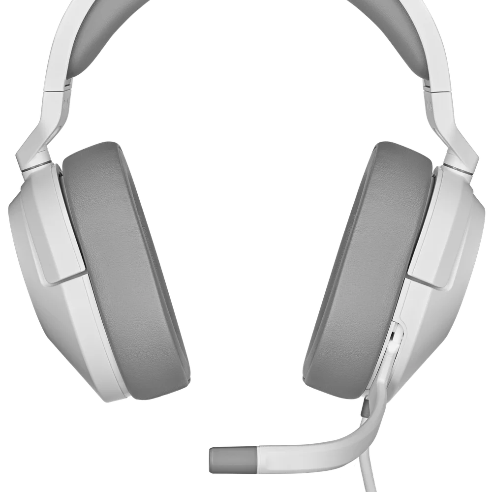 Headset Gamer Corsair HS55 com Fio Estéreo Branco CA-9011261-NA