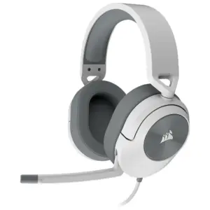 Headset Gamer Corsair HS55 7.1 Surround USB/P2 Drivers 50mm Branco CA-9011266-NA Headset Gamer Corsair HS55 7.1 Surround USB/P2 Drivers 50mm Branco CA-9011266-NA