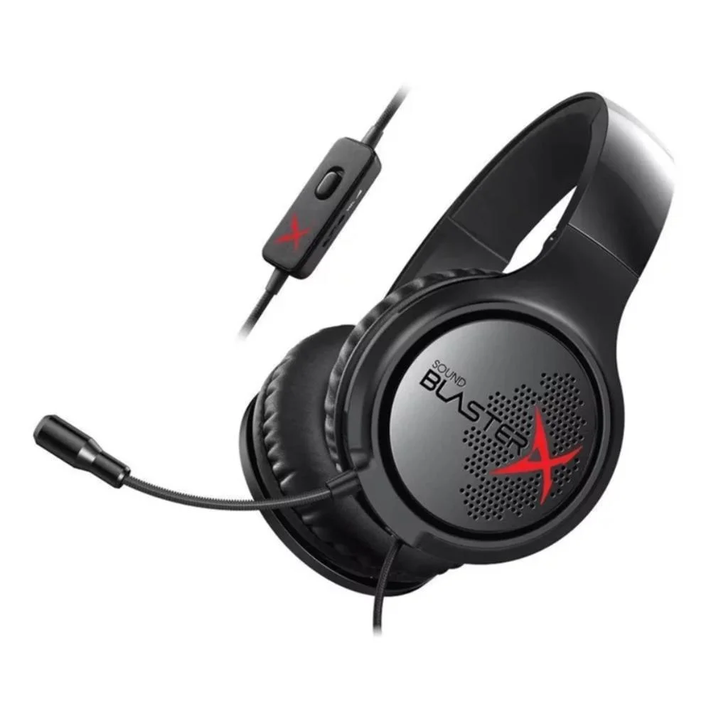 Headset Gamer Creative Sound Blaster X Pro-Gaming H3 Black GH0340