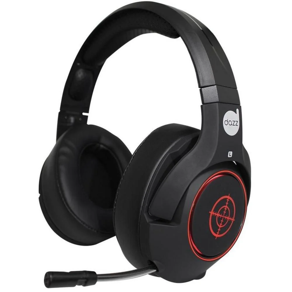 Headset Gamer DAZZ Ballistic Dual Core 7.1 624852
