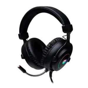 Headset Gamer Dazz Immersion Pro 7.1 Surround LED RGB 40mm USB para PC PS3 e PS4 Preto 62000023