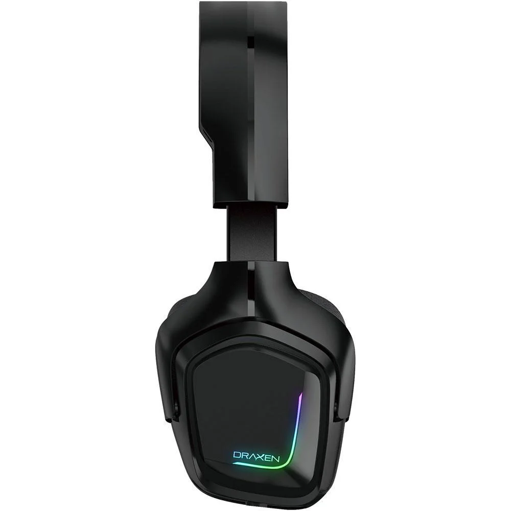 Headset Gamer Draxen com RGB Preto DN101