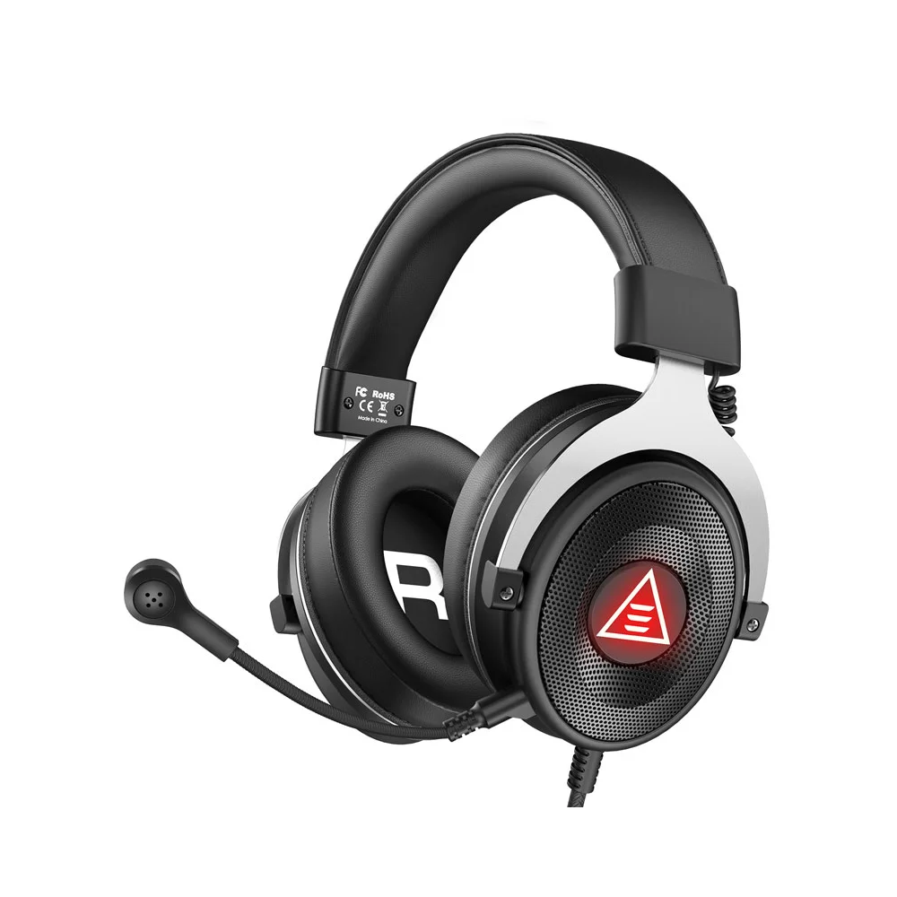 Headset Gamer Eksa E900 Plus 7.1 Drivers 50mm USB Preto