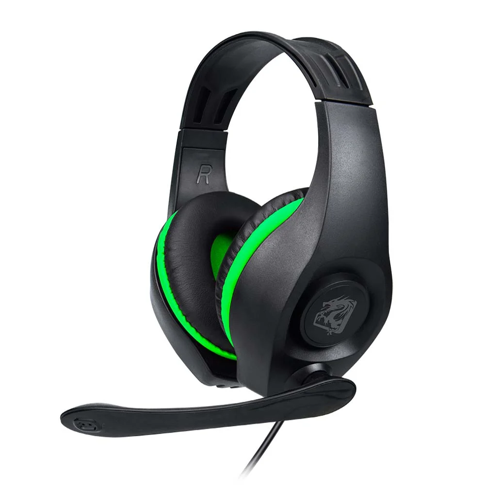 Headset Gamer ELG Orochi P3 1.8m Preto/Verde HGOI2