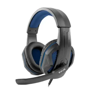 Headset Gamer Evus Absolut 40mm cabo 2m P3 Preto F-02B