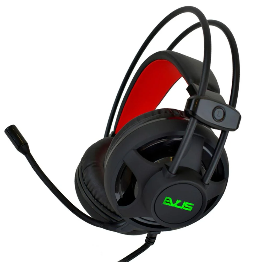 Headset Gamer Evus Revolution F-11 RGB 3.5mm USB