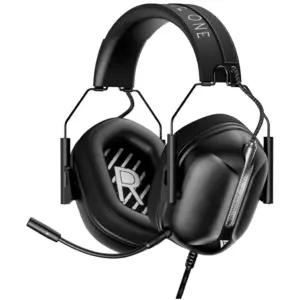 Headset Gamer Force One Luna com Isolamento Acústico Passivo Multiplataforma Plug 3.5mm P3 Preto FR.AU.LU.01 Headset Gamer Force One Luna com Isolamento Acústico Passivo Multiplataforma Plug 3.5mm P3 Preto FR.AU.LU.01