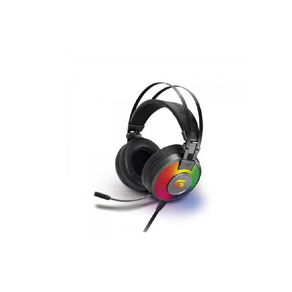 Headset Gamer Fortrek G Pro H3+ 7.1 RGB USB Cinza