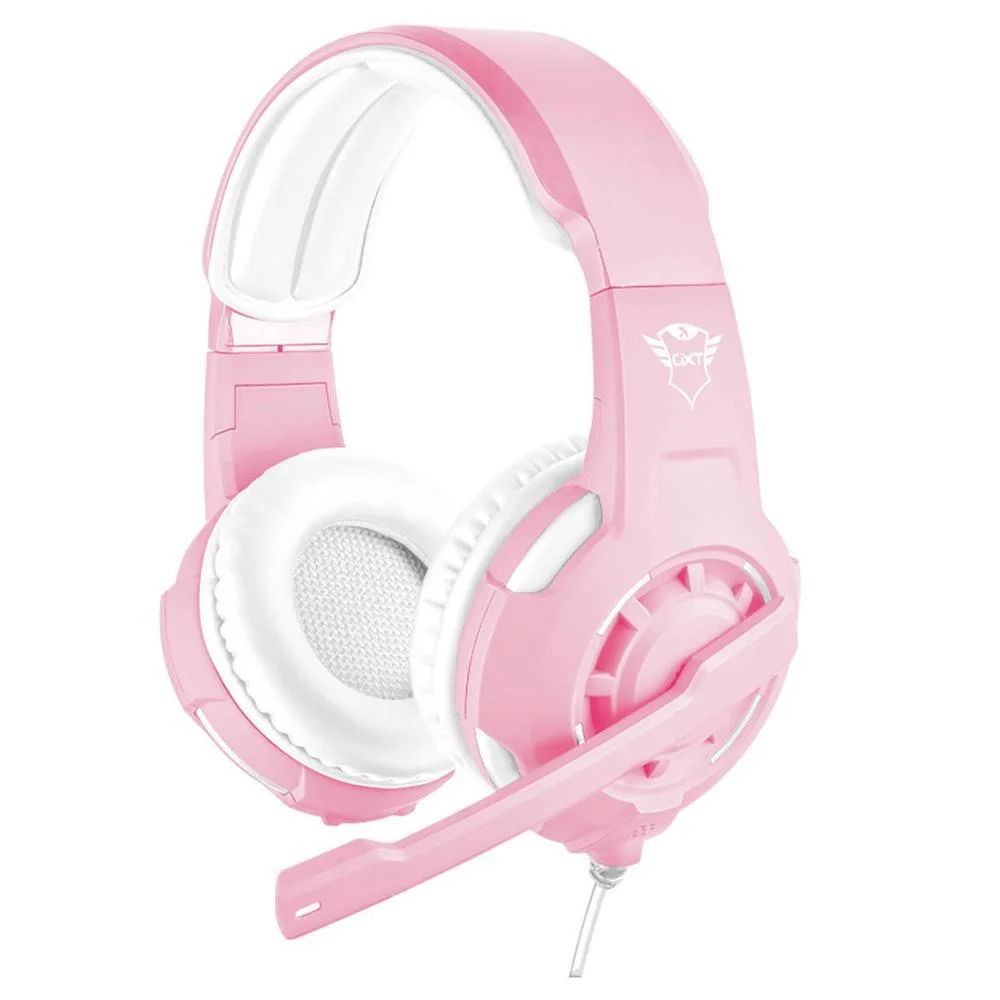 Headset Gamer Trust GTX Radius com Fio Pink GTX-310P