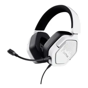 Headset Gamer GXTrust Carus Multiplataforma P3 com Microfone Destacável 3.5mm Branco 492W 25448 Headset Gamer GXTrust Carus Multiplataforma P3 com Microfone Destacável 3.5mm Branco 492W 25448