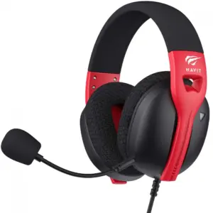 Headset Gamer Havit Fuxi-H5 Driver 50mm 3.5mm Preto/Vermelho Headset Gamer Havit Fuxi-H5 Driver 50mm 3.5mm Preto/Vermelho