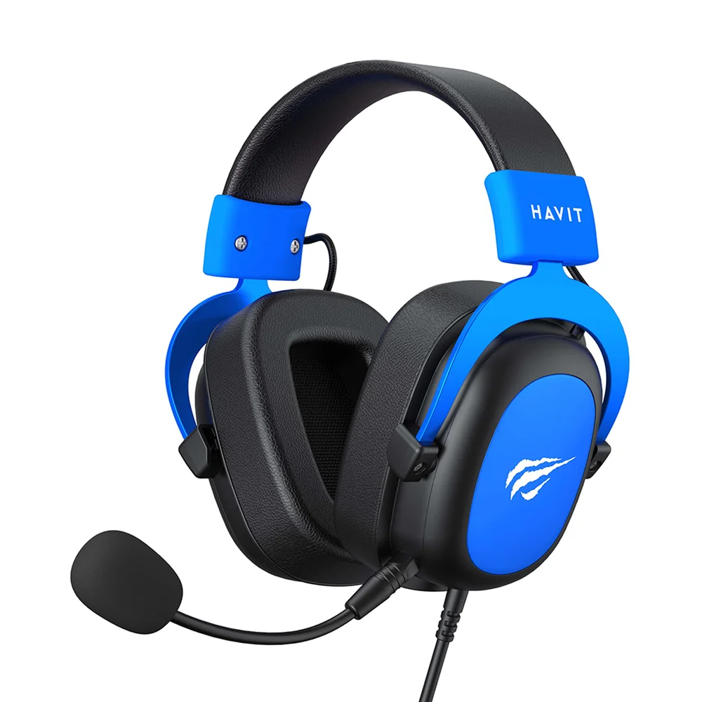 Headset Gamer Havit Gamenote H2002D Preto/Azul