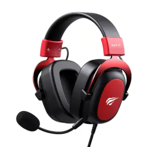 Headset Gamer Havit Gamenote H2002D Preto/Vermelho Headset Gamer Havit Gamenote H2002D Preto/Vermelho