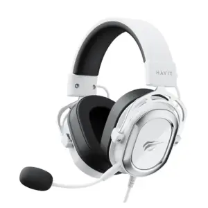 Headset Gamer Havit Gamenote H2008D com Microfone Branco/Preto Headset Gamer Havit Gamenote H2008D com Microfone Branco/Preto