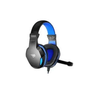 Headset Gamer Havit GT-H763 P2 Drivers 40mm Preto e Azul