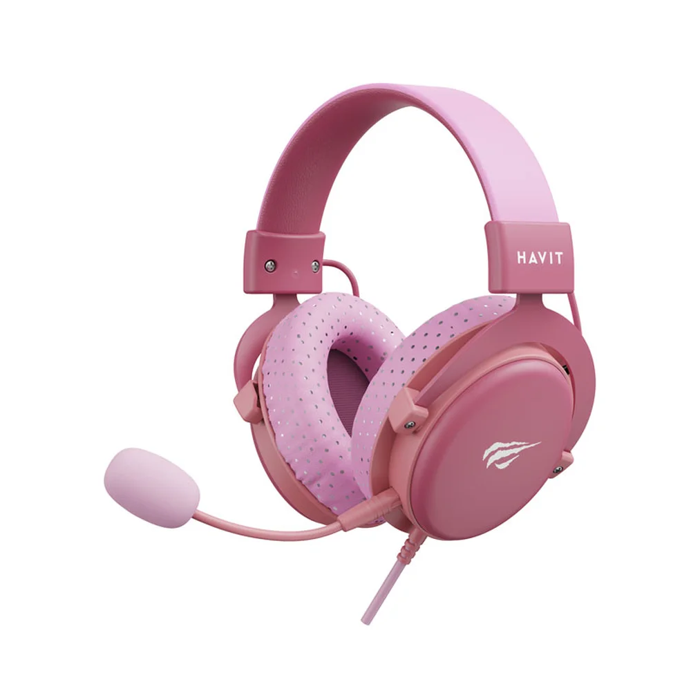 Headset Gamer Havit H2015D Drivers 50mm P2/P3 Rosa