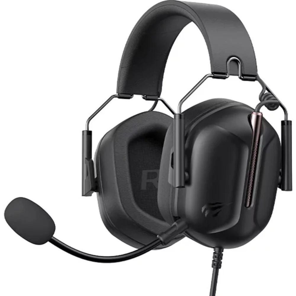 Headset Gamer Havit H2033D 50mm P2/P3 Preto