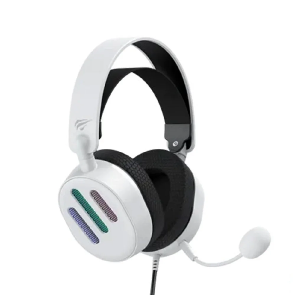 Headset Gamer Havit H2038U 7.1 RGB 50mm USB Branco