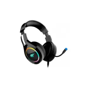 Headset Gamer Havit H2232D com RGB Drivers 50mm USB e P2 Preto Headset Gamer Havit H2232D com RGB Drivers 50mm USB e P2 Preto
