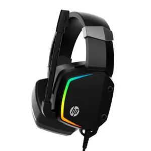 Headset Gamer HP H320 com Controle de Volume e LED Conector P2 e USB para Energia