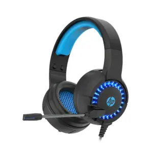 Headset Gamer HP USB P2 Preto/Azul DHE-8011UM