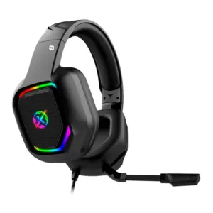 Headset Gamer Kalkan Magni 7.1 Surround com RGB e Adaptador USB Tipo-C Preto KLK00023