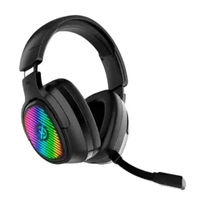 Headset Gamer Kalkan Ragnar 7.1 Surround com RGB e Adaptador USB Tipo-C Preto KLK00025