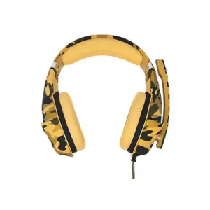 Headset Gamer Knup Marrom Camuflado KP-GA