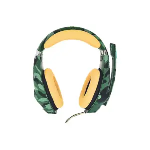 Headset Gamer Knup Verde Camuflado KP-GA01