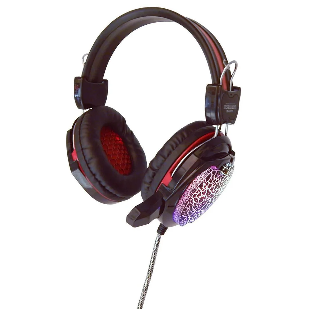 Headset Gamer com LED e Microfone USB GH-X10