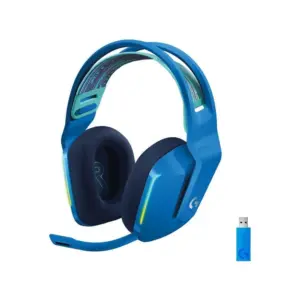 Headset Gamer Logitech G733 7.1 Sem Fio para PC MAC PS4 USB Azul