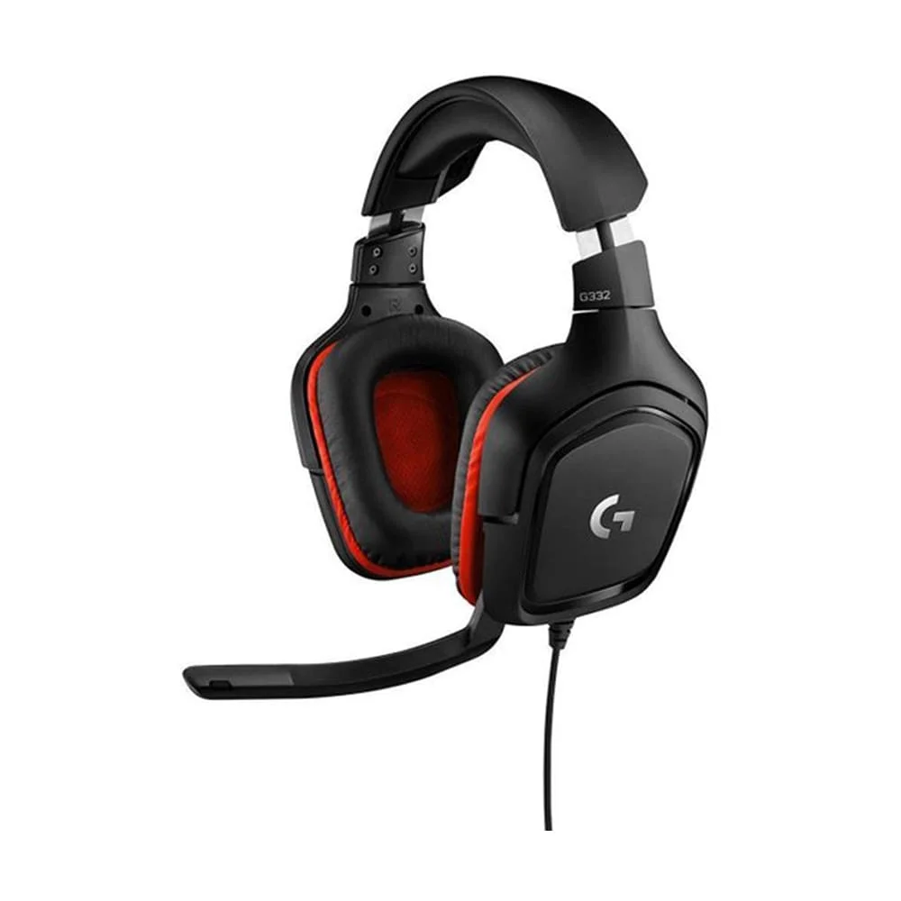 Headset Gamer Logitech G332 Surround Sound Drivers 50mm 3.5mm para PC Mac PS4 Xbox One Nintendo Switch