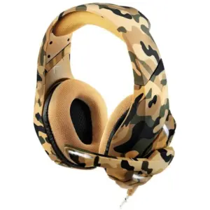 Headset Gamer Multi Warrior Straton Estéreo USB 2.0 LED Branco Army PH305