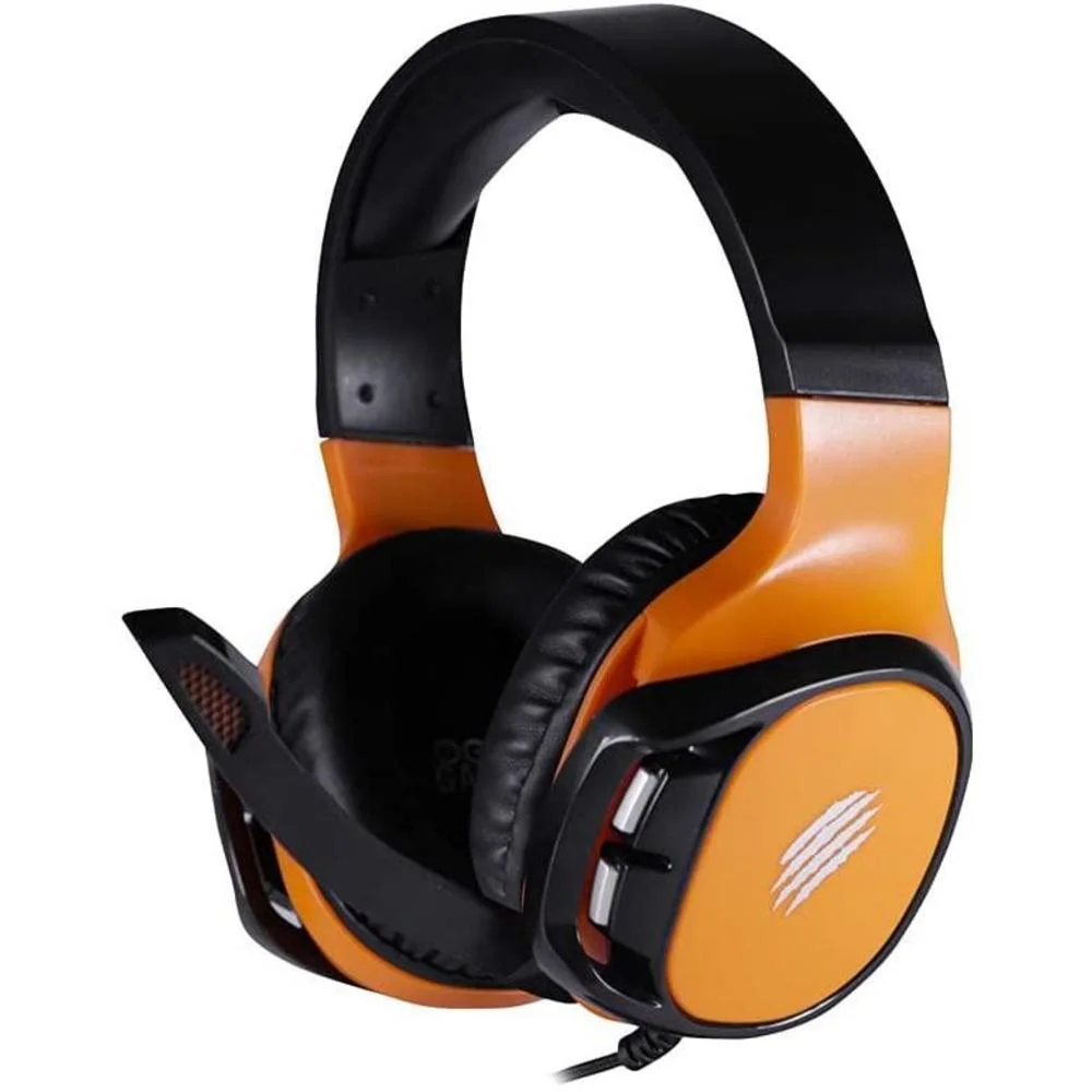 Headset Gamer OEX Game Wild Multiplataforma Laranja HS411