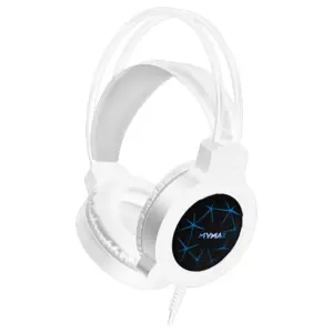 Headset Gamer Mymax Apolo LED 7 Cores 40mm P2 e USB Branco 85183000