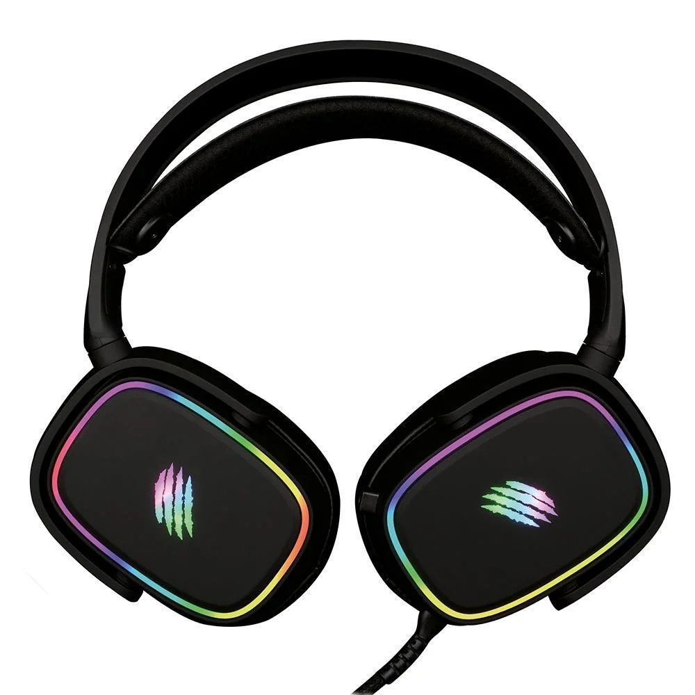 Headset Gamer OEX Zyon 7.1 Virtual Surround com LED RGB 50mm USB Preto HS415