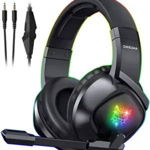 Headset Gamer Onikuma K19 com LED RGB para PS5 PS4 Xbox One PC Celular Headset Gamer Onikuma K19 com LED RGB para PS5 PS4 Xbox One PC Celular