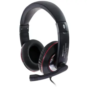 Headset Gamer Hoopson P2 com Adaptador 2x P2 Cabo Reforçado 2 Metros