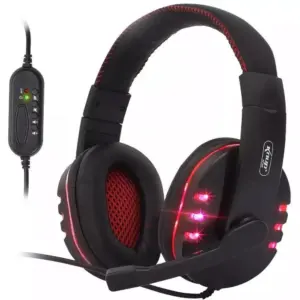 Headset Gamer Knup 7.1 Virtual para PS4 PC Notebook Plug USB 2.0 KP-359